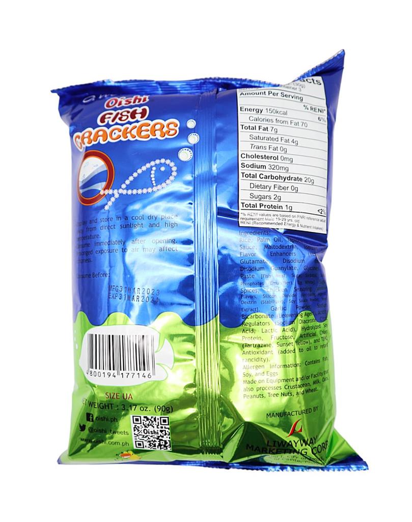 Oishi Fish Crackers