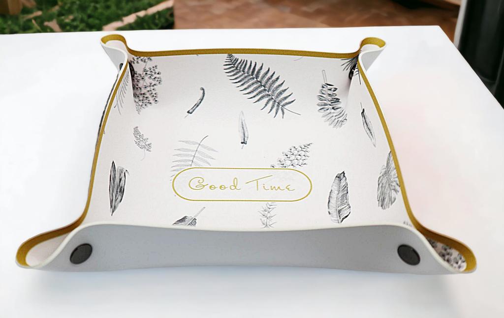 Leather Folding Storage Box