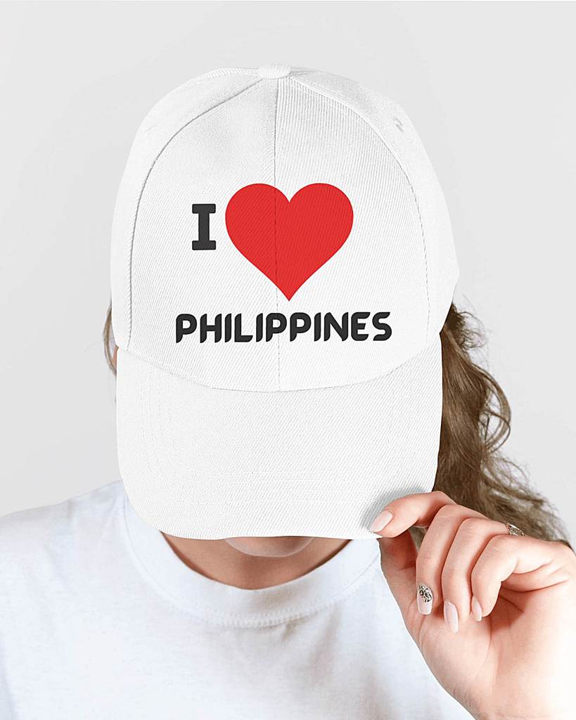 I Love Philippines Cap