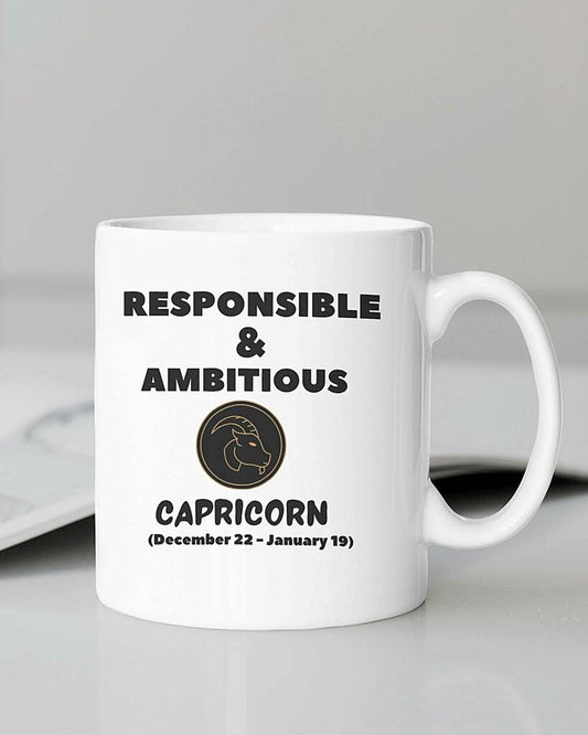 Zodiac Sign Mug Capricorn