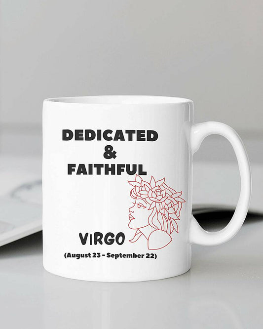 Zodiac Sign Mug Virgo