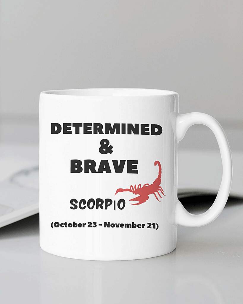 Zodiac Sign Mug Scorpio