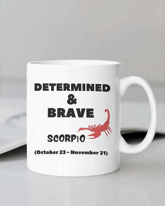 Zodiac Sign Mug Scorpio