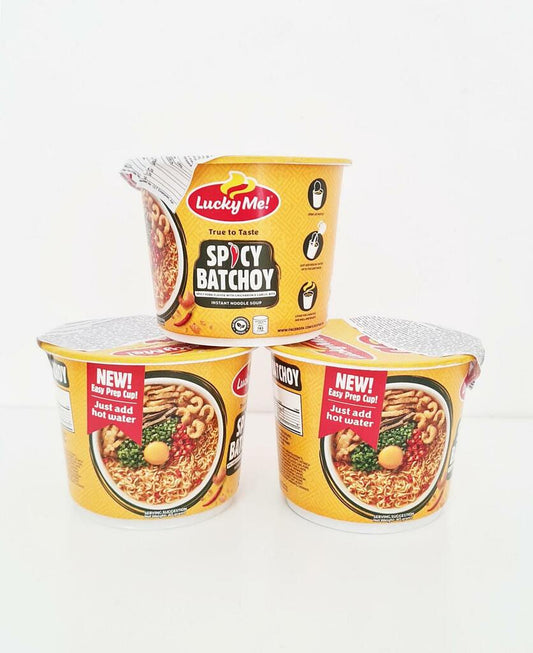 Buy 2 take 1 for FREE Cup Noodles Spicy Batchoy