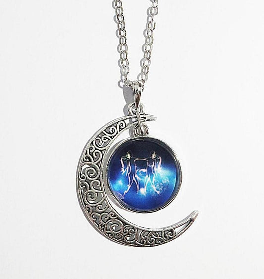 Gemini Zodiac Sign Necklace