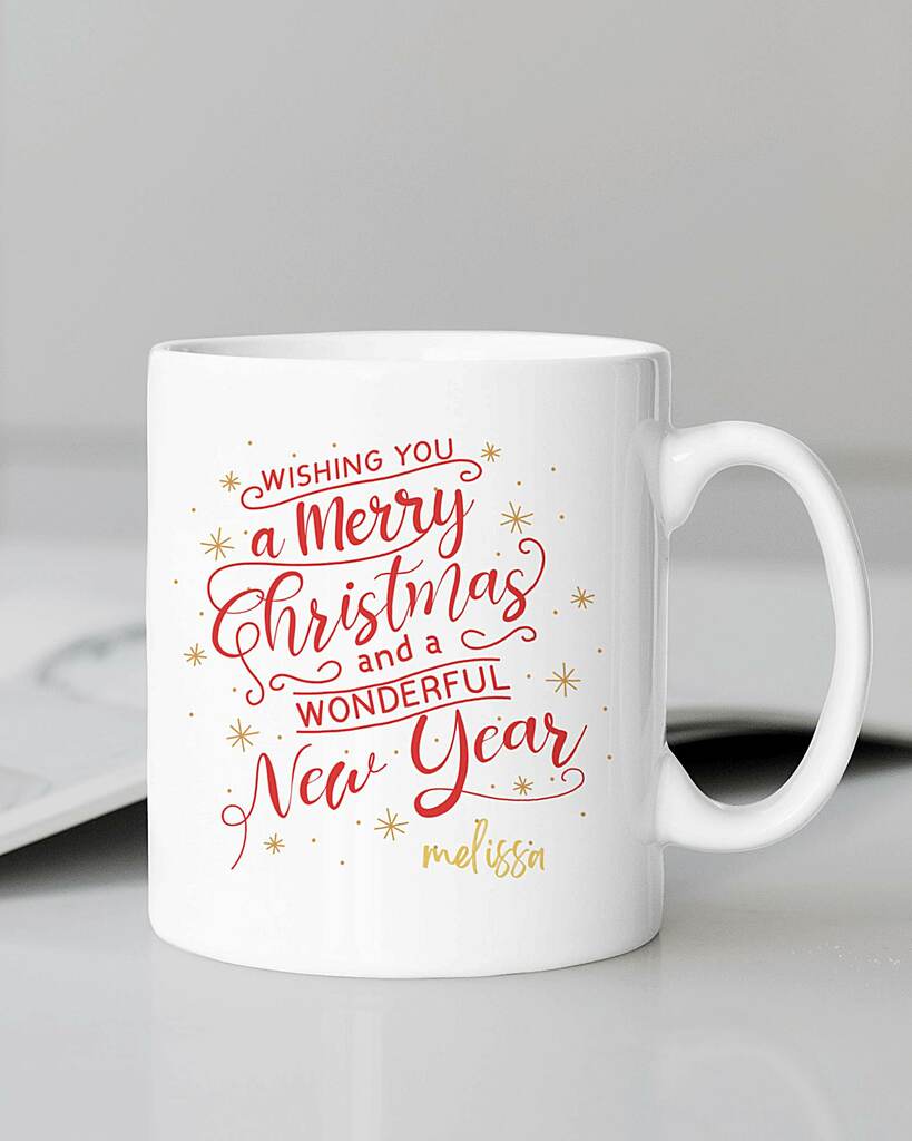 Personalised Christmas Mug