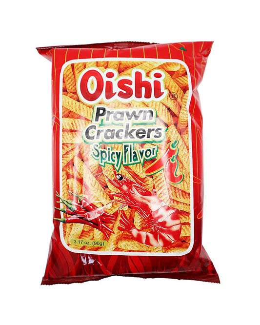 Oishi Prawn Crackers Spicy Flavor