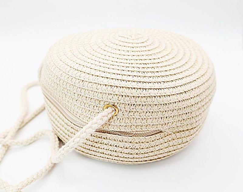 Rattan Handmade Woven Crossbody Bag for Ladies