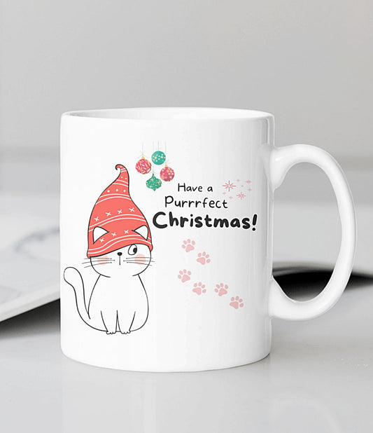 PurrFect Christmas Mug