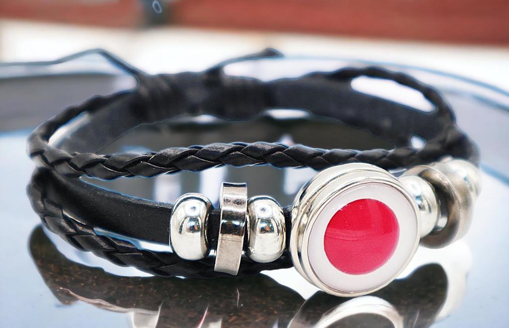 Japan Flag Bracelet For Women and Men