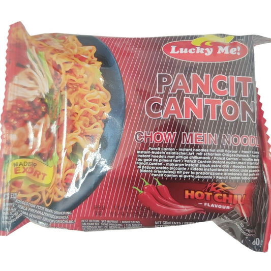 Lucky Me Pancit Canton Hot Chili