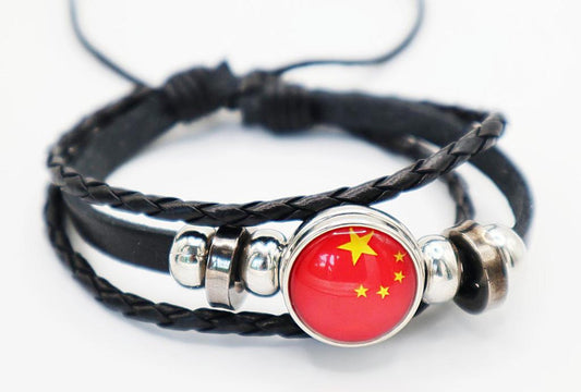 China Flag Bracelet For Women and Men