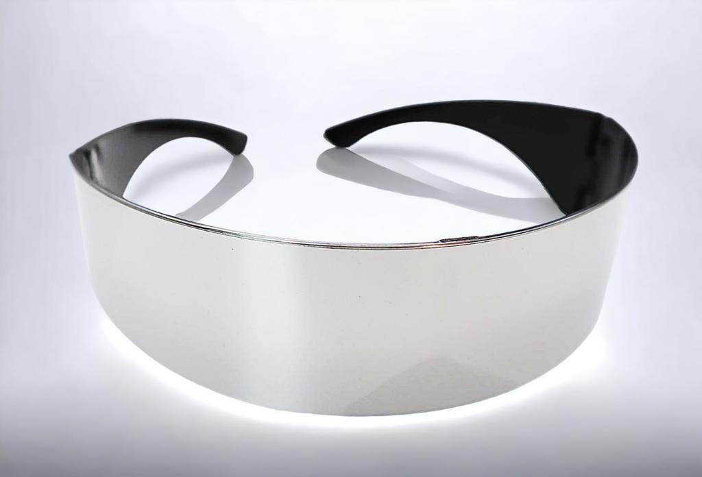 Futuristic Wrap Around Monob Costume Sunglasses