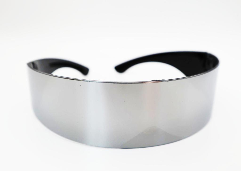 Futuristic Wrap Around Monob Costume Sunglasses