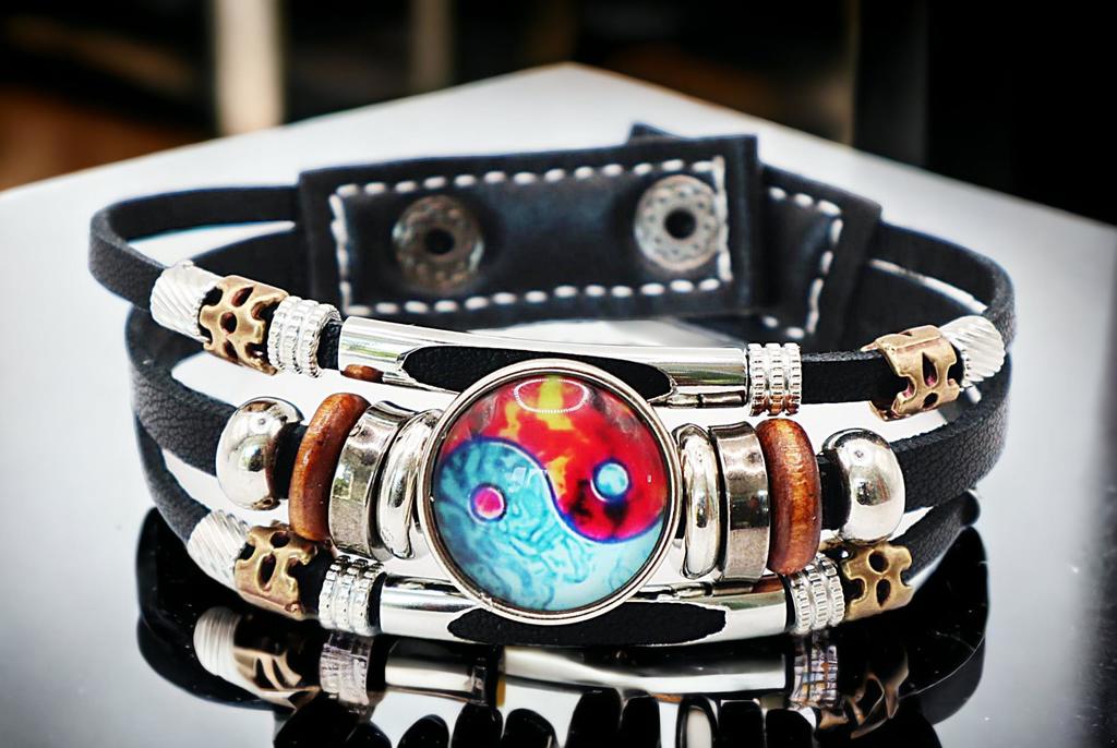 Vintage Multilayer Yin Yang Bracelet