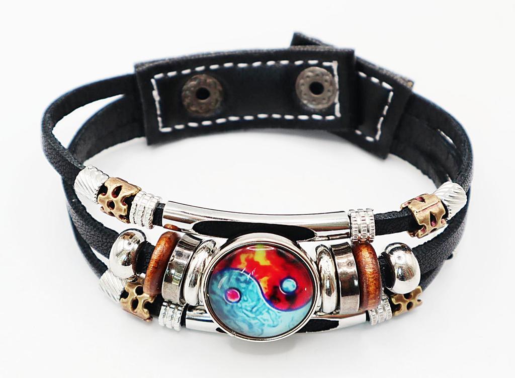 Vintage Multilayer Yin Yang Bracelet